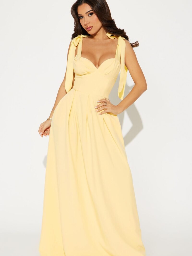 Dream Tie Shoulder Maxi Dress