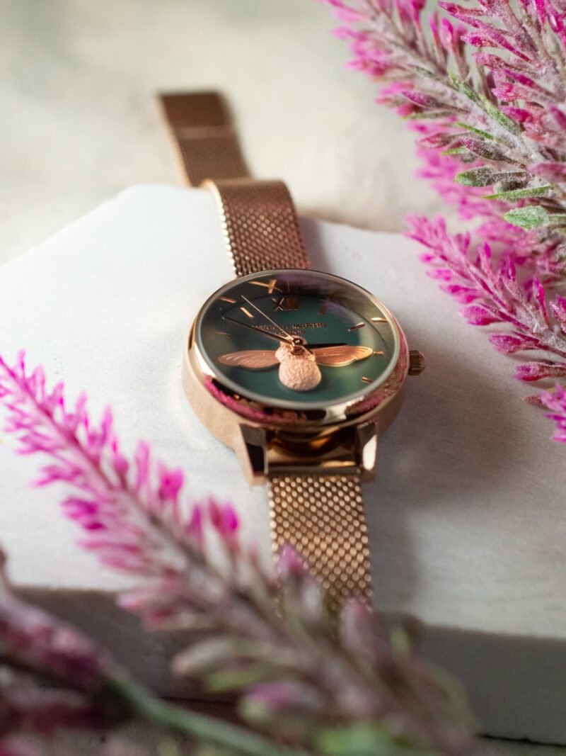 Hannah Martin Queen Bee Mesh Watch